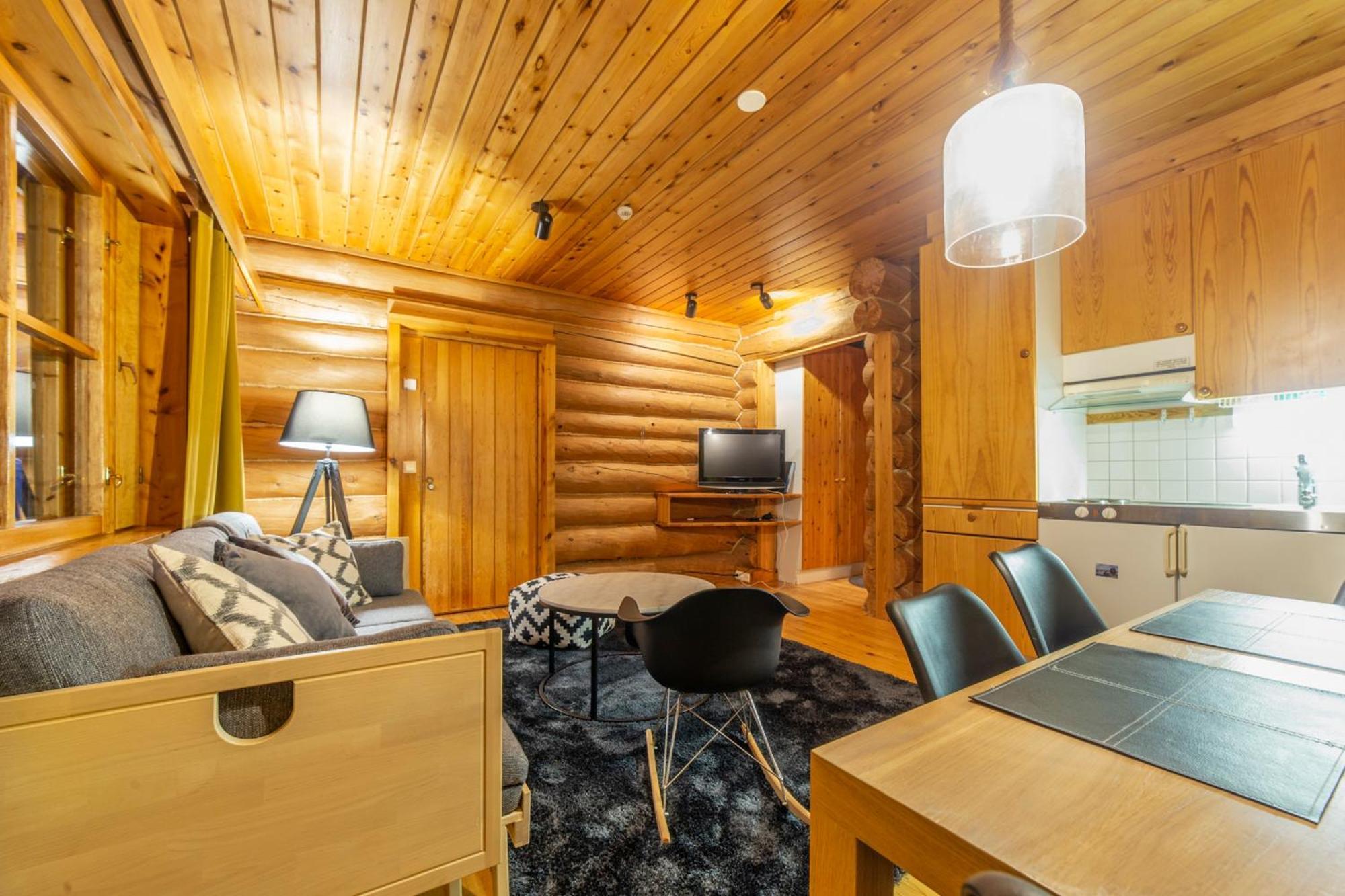 Kuukkeli Log Houses Aurora Resort ซาริเซลกา ห้อง รูปภาพ