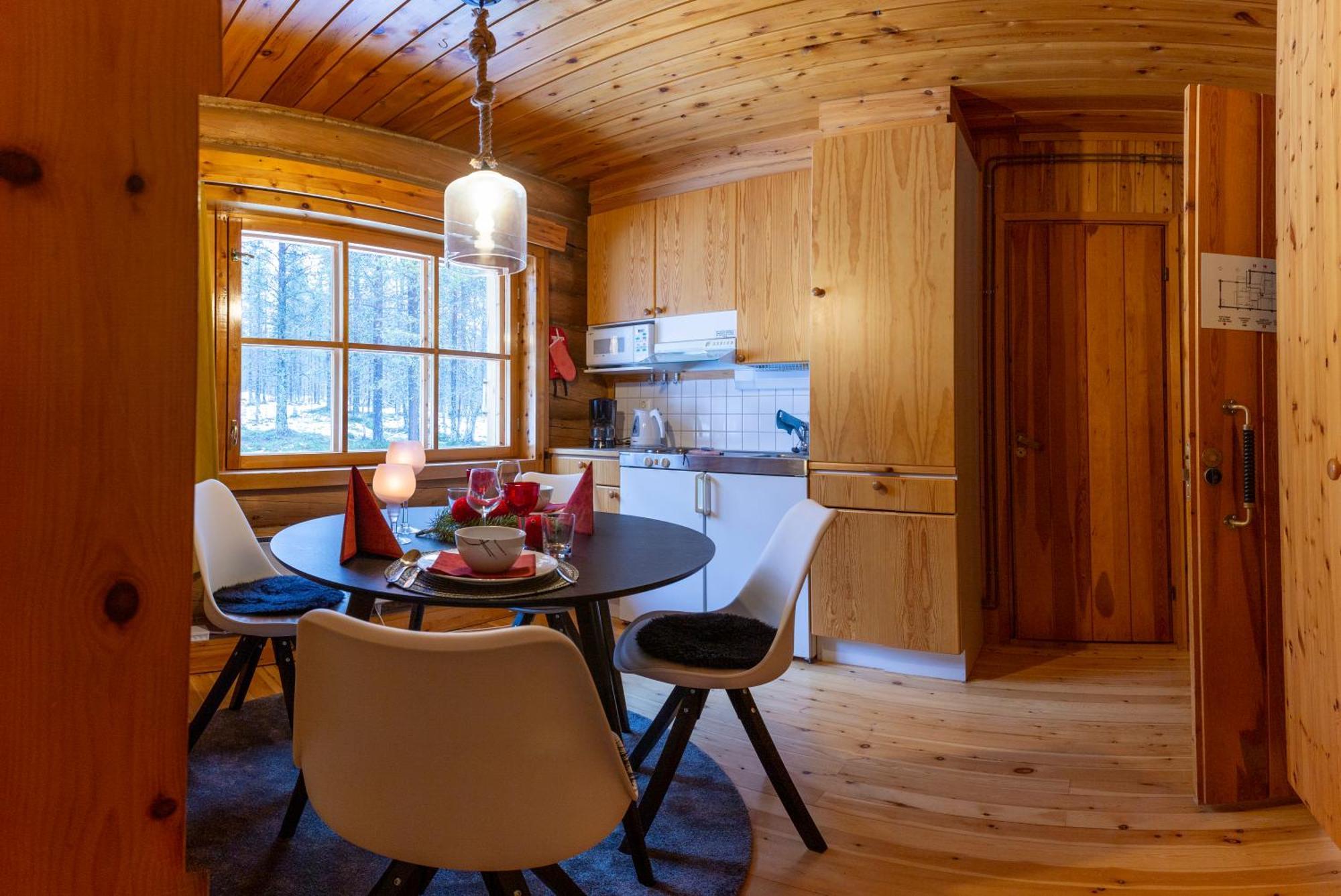 Kuukkeli Log Houses Aurora Resort ซาริเซลกา ห้อง รูปภาพ