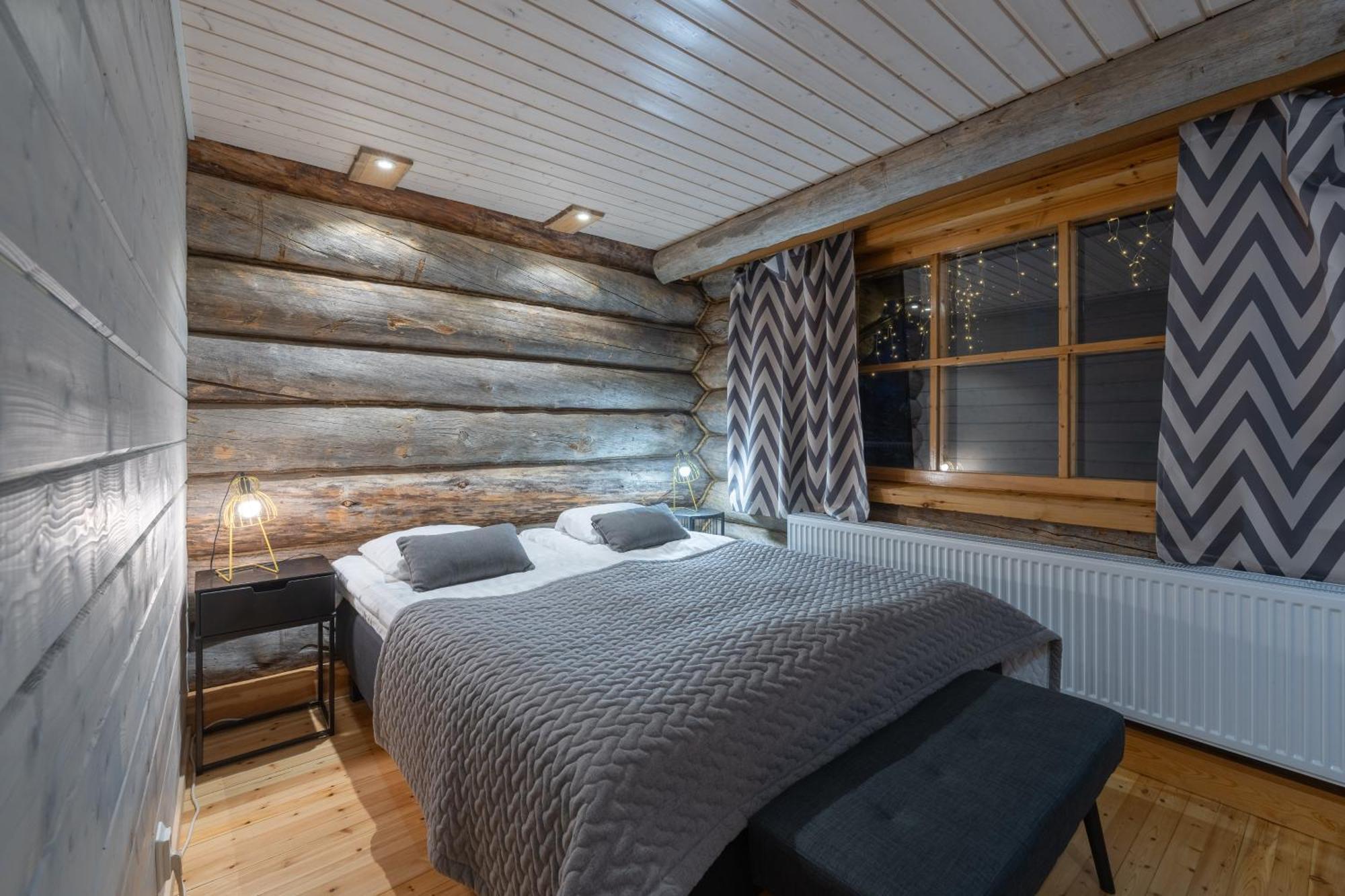 Kuukkeli Log Houses Aurora Resort ซาริเซลกา ภายนอก รูปภาพ