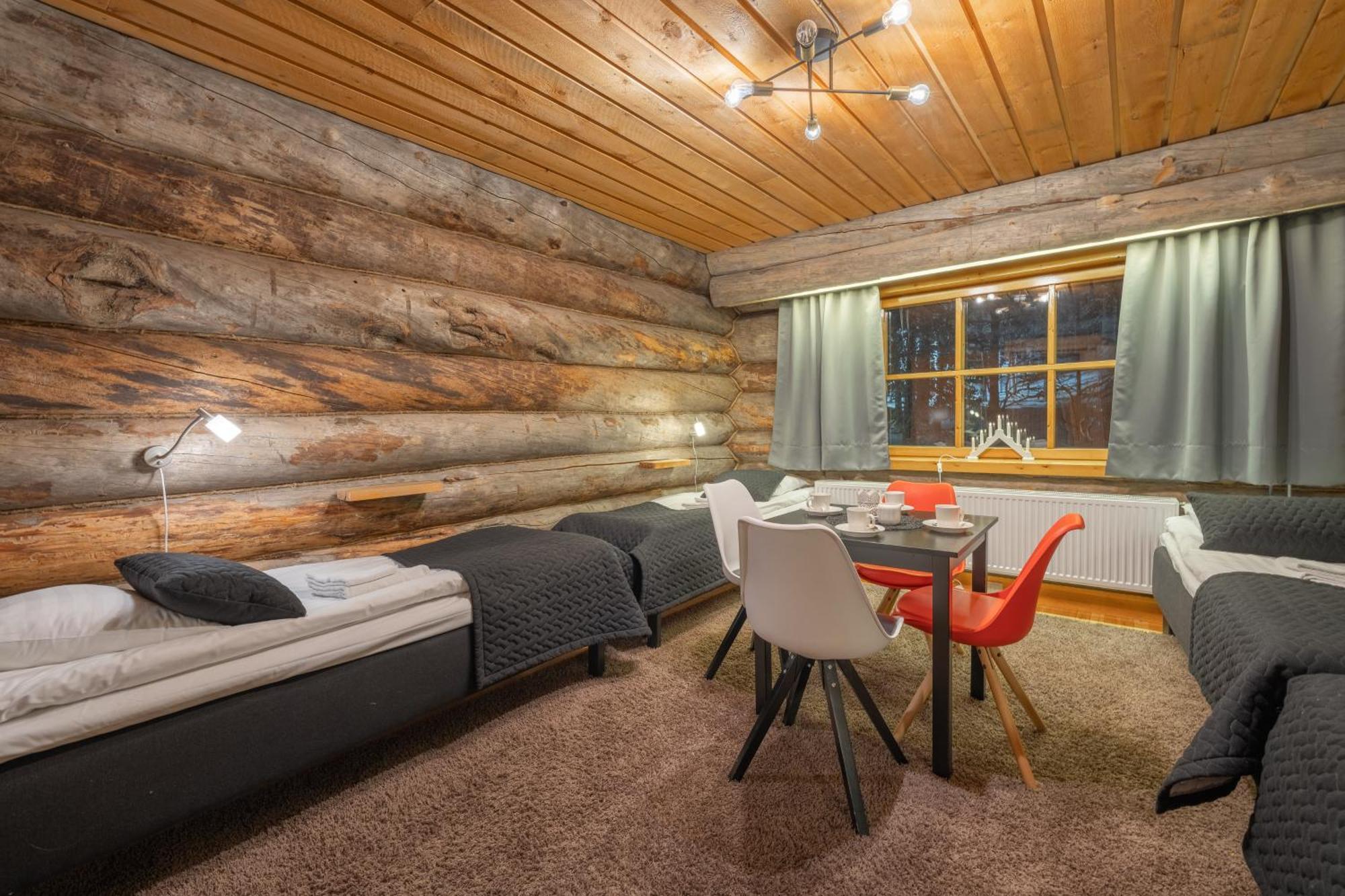 Kuukkeli Log Houses Aurora Resort ซาริเซลกา ห้อง รูปภาพ