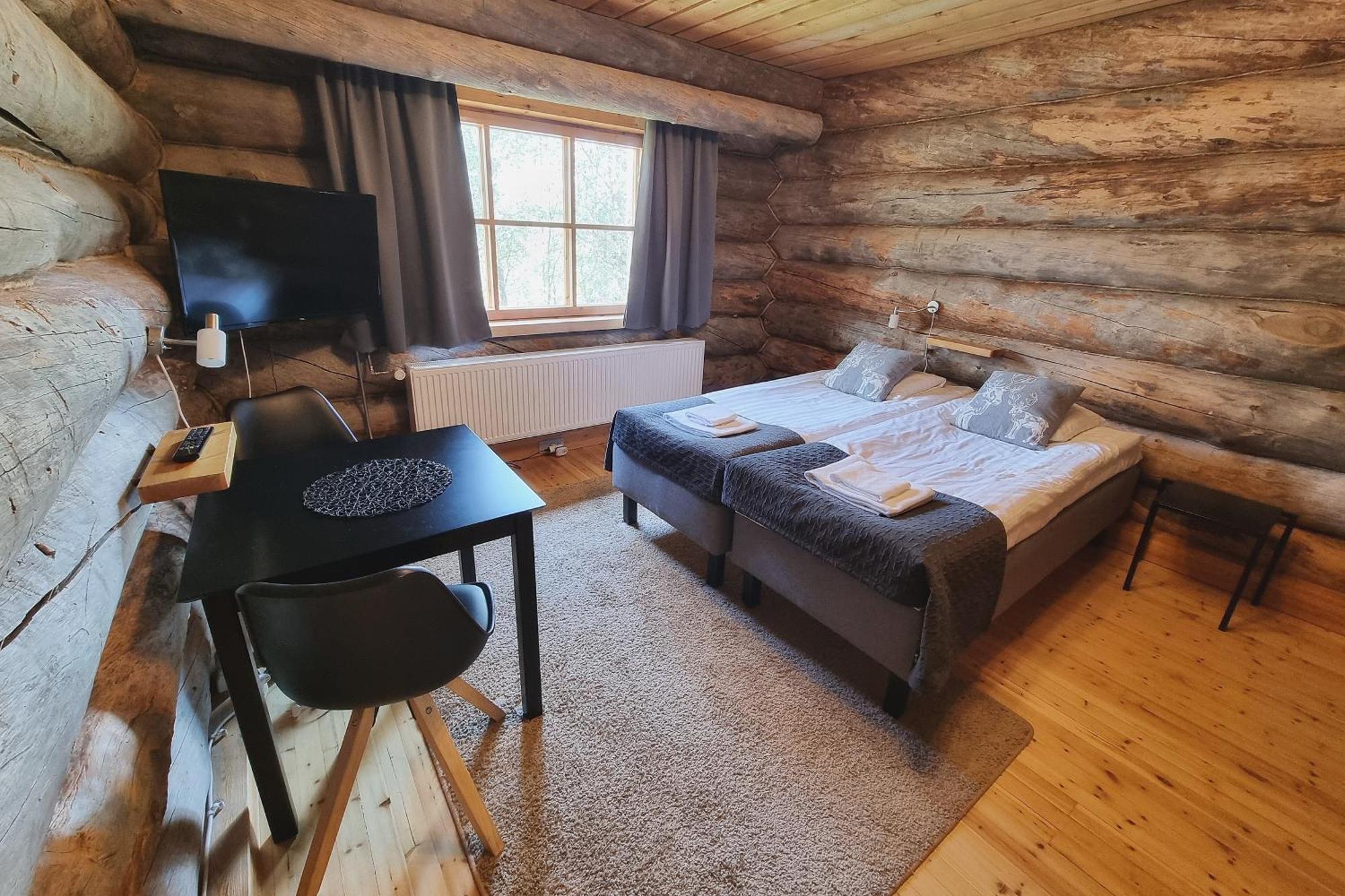 Kuukkeli Log Houses Aurora Resort ซาริเซลกา ภายนอก รูปภาพ