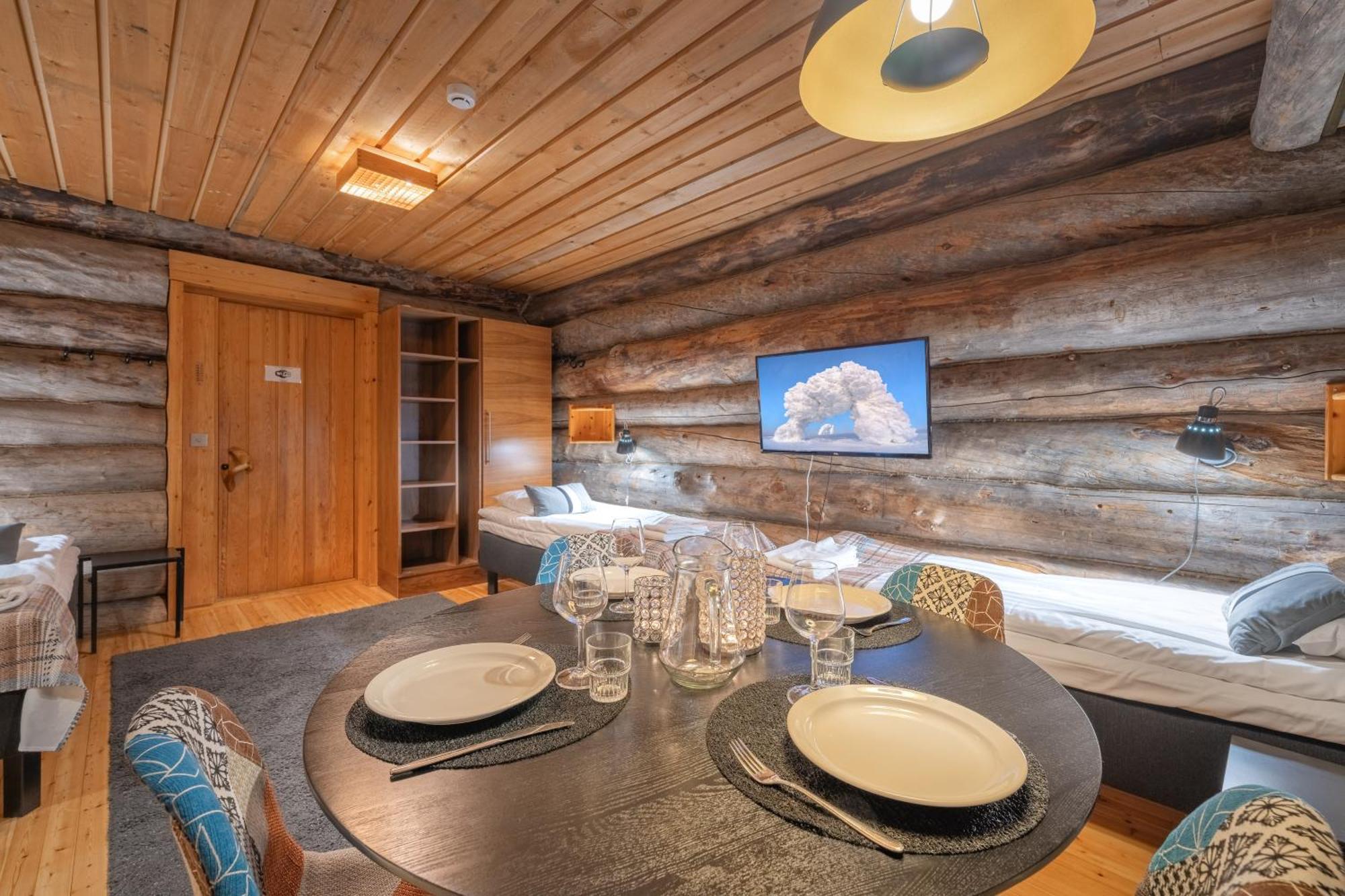 Kuukkeli Log Houses Aurora Resort ซาริเซลกา ห้อง รูปภาพ