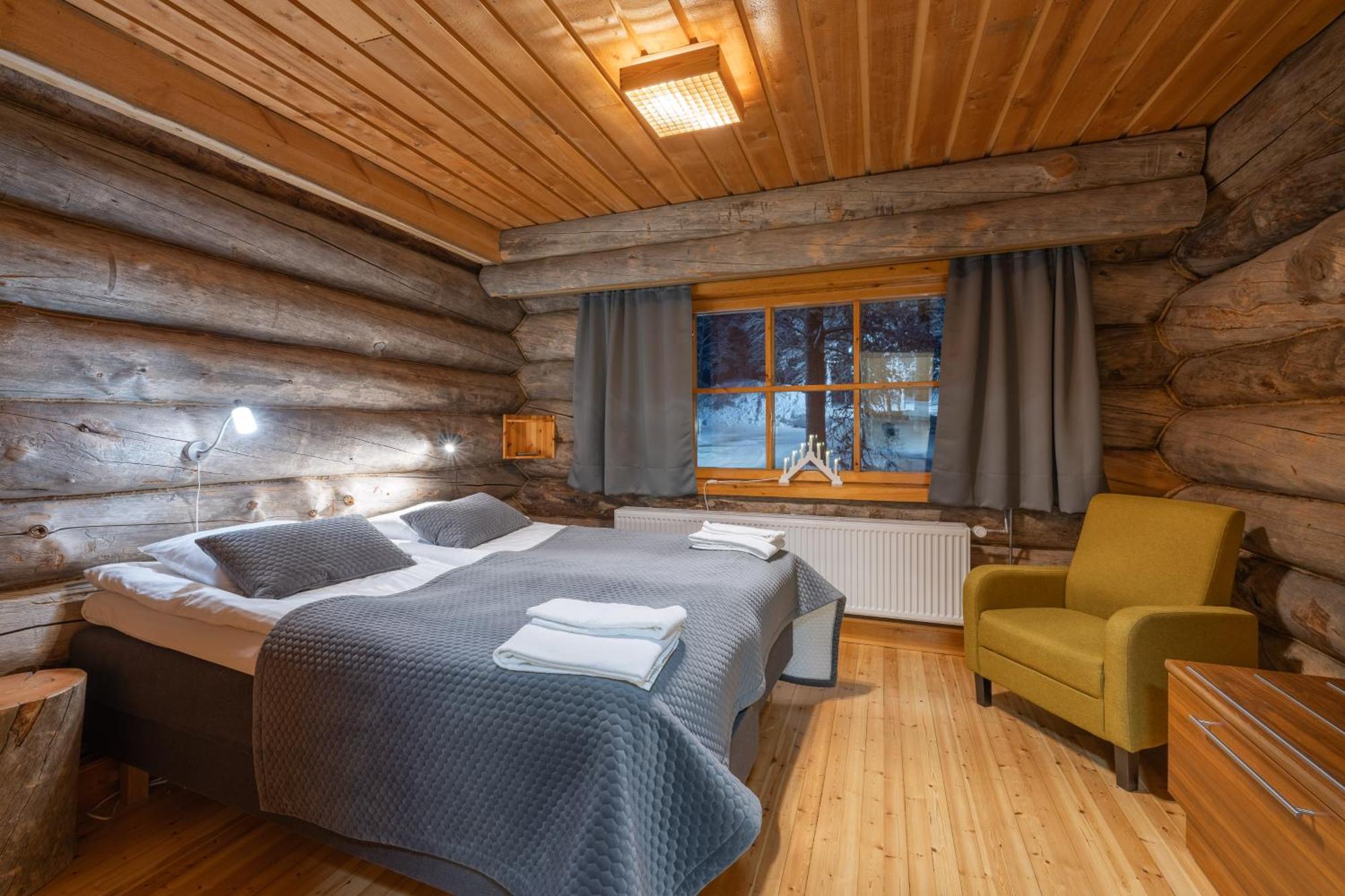Kuukkeli Log Houses Aurora Resort ซาริเซลกา ภายนอก รูปภาพ